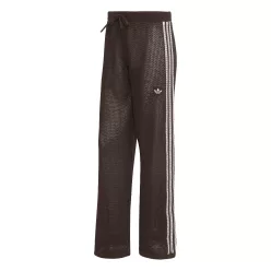Adidas Knitted Crochet Firebird Track Pants Aurora Coffee – termékfotó, oldalnézet
