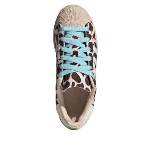 adidas Superstar II Cow Print Crystal Linen (Women's) alacsony szárú sneaker – termékfotó, oldalnézet