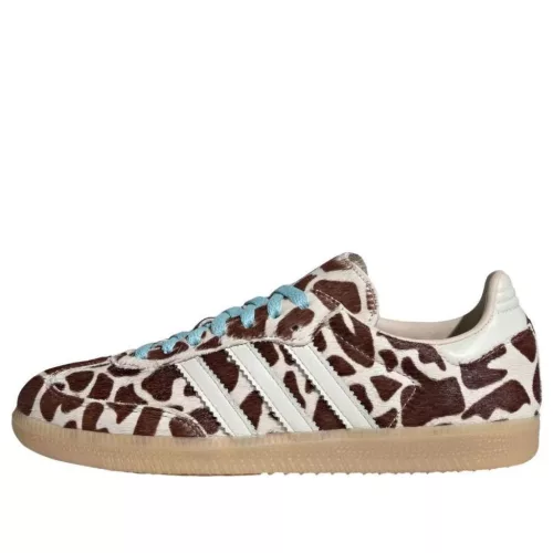adidas Samba OG Giraffe Print Crystal Linen (Women's) alacsony szárú sneaker – termékfotó, oldalnézet