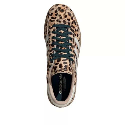 adidas Handball Spezial Leopard Magic Beige (Women's) alacsony szárú sneaker – termékfotó, oldalnézet
