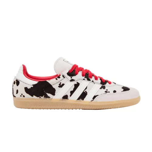 adidas Samba OG Cow Print Aurora Coffee (Women's) alacsony szárú sneaker – termékfotó, oldalnézet