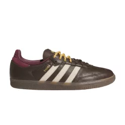 adidas Wmns Samba OG 'Brown Warm Vanilla' alacsony szárú sneaker – termékfotó, oldalnézet