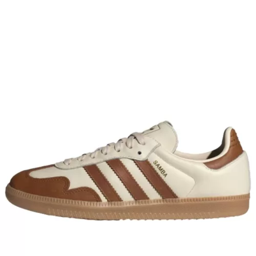 adidas Samba OG Wonder White Dusky Bronze (Women's) alacsony szárú sneaker – termékfotó, oldalnézet