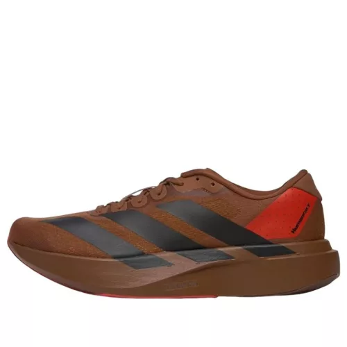 adidas Adizero Evo SL Pharrell Williams Humanrace Preloved Brown alacsony szárú sneaker – termékfotó, oldalnézet