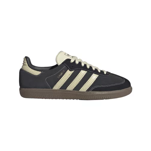 adidas Samba OG Carbon Warm Vanilla (GS) alacsony szárú sneaker – termékfotó, oldalnézet