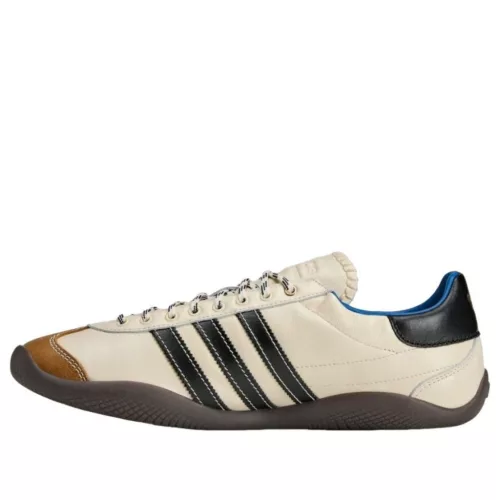 adidas Karintha OG Wales Bonner Black White Lush Blue alacsony szárú sneaker – termékfotó, oldalnézet