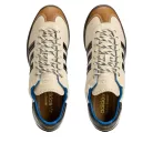 adidas Karintha OG Wales Bonner Black White Lush Blue alacsony szárú sneaker – termékfotó, oldalnézet