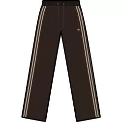 Adidas Crochet Track Pants Aurora Coffee Magic Beige – termékfotó, oldalnézet