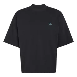 adidas Essentials T-Shirt Black Blue – termékfotó, oldalnézet