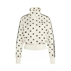 Adidas Satin Polka Dots TT Track Top 'Off White' – termékfotó, oldalnézet