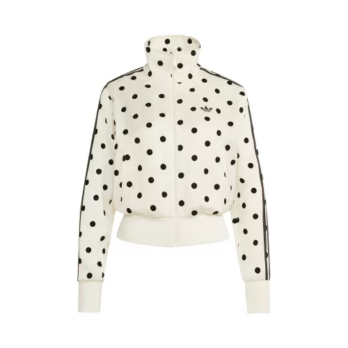 Adidas Satin Polka Dots TT Track Top 'Off White' – termékfotó, oldalnézet