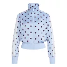 Adidas Satin Polka Dots TT Track Top Clear Sky uniszex nadrág világoskék