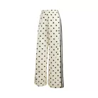 Adidas Satin Polka Dots Wide Leg Pants Off White női nadrág off white