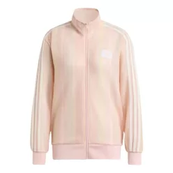 Adidas Originals Summer Glow Knitted Firebird Track Top Pink – termékfotó, oldalnézet