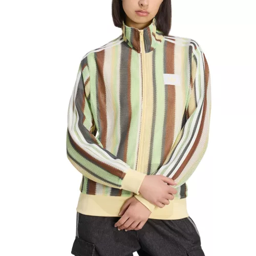 Adidas Originals Summer Glow Knitted Firebird Track Top Multicolor – termékfotó, oldalnézet
