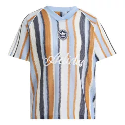 Adidas Originals Summer Glow Knitted Oversized Jersey Ash Blue – termékfotó, oldalnézet