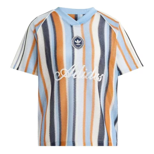 Adidas Originals Summer Glow Knitted Oversized Jersey Ash Blue – termékfotó, oldalnézet