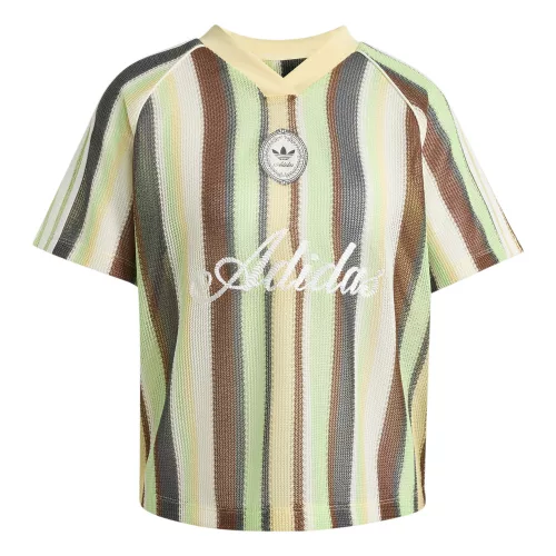 Adidas Originals Summer Glow Knitted Oversized Jersey Easy Yellow – termékfotó, oldalnézet