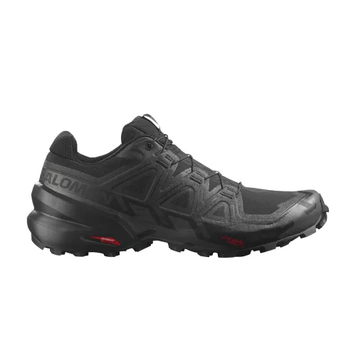 Salomon Speedcross 6 Black Phantom alacsony szárú sneaker – termékfotó, oldalnézet