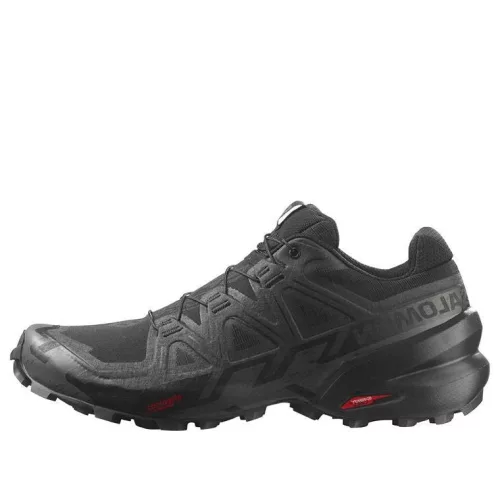 Salomon Speedcross 6 Black Phantom alacsony szárú sneaker – termékfotó, oldalnézet