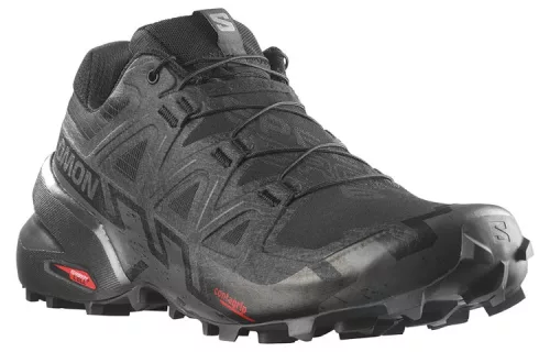 Salomon Speedcross 6 Black Phantom alacsony szárú sneaker – termékfotó, oldalnézet