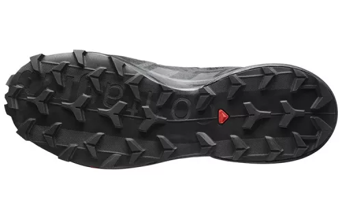 Salomon Speedcross 6 Black Phantom alacsony szárú sneaker – termékfotó, oldalnézet