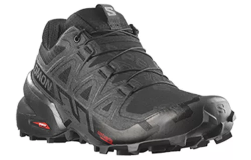Salomon Speedcross 6 Black Phantom (Women's) alacsony szárú sneaker – termékfotó, oldalnézet