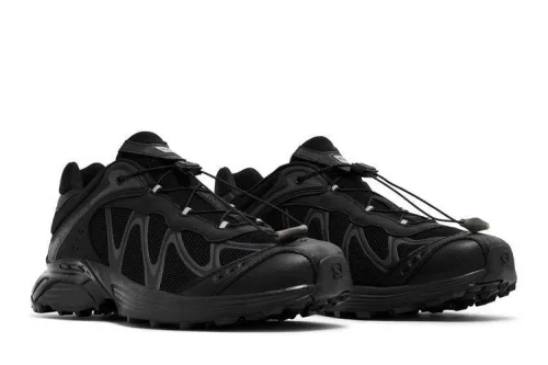 Salomon XT-Whisper 'Black Asphalt' férfi alacsony szárú futócipő fekete