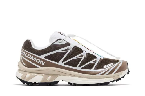 Salomon XT-6 Earth Brown Walnut férfi alacsony szárú futócipő barna