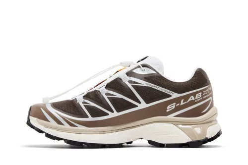 Salomon XT-6 Earth Brown Walnut férfi alacsony szárú futócipő barna