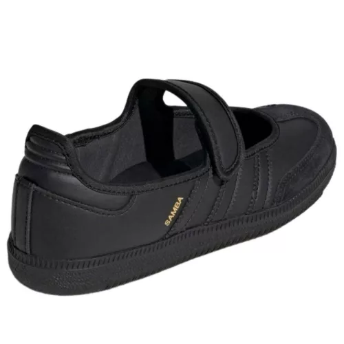 adidas Samba Jane Triple Black (Women's) alacsony szárú sneaker – termékfotó, oldalnézet