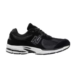 New Balance 2002R Black Gunmetal alacsony szárú sneaker – termékfotó, oldalnézet