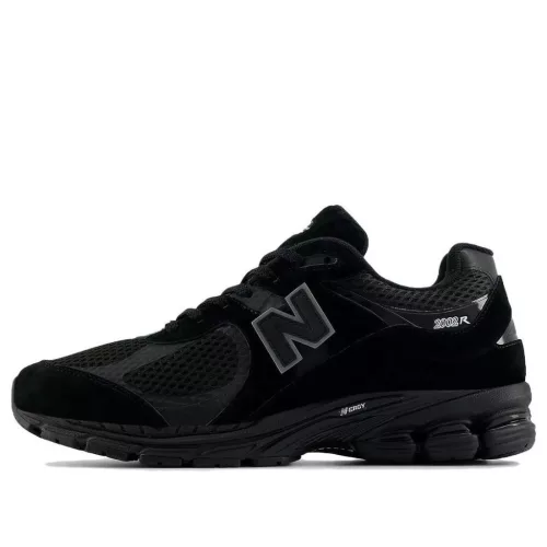 New Balance 2002R Mesh Black Metallic alacsony szárú sneaker – termékfotó, oldalnézet