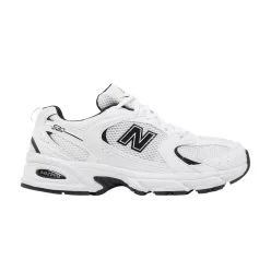 New Balance 530 White Black Details alacsony szárú sneaker – termékfotó, oldalnézet