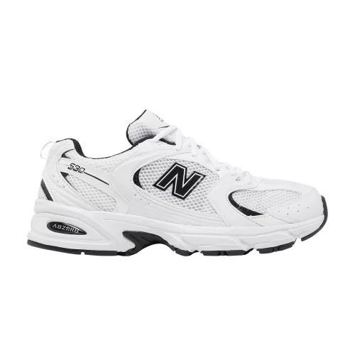 New Balance 530 White Black Details alacsony szárú sneaker – termékfotó, oldalnézet