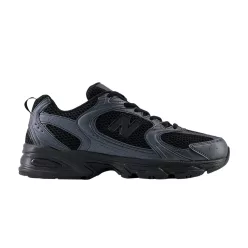 New Balance 530 Black Dark Grey alacsony szárú sneaker – termékfotó, oldalnézet