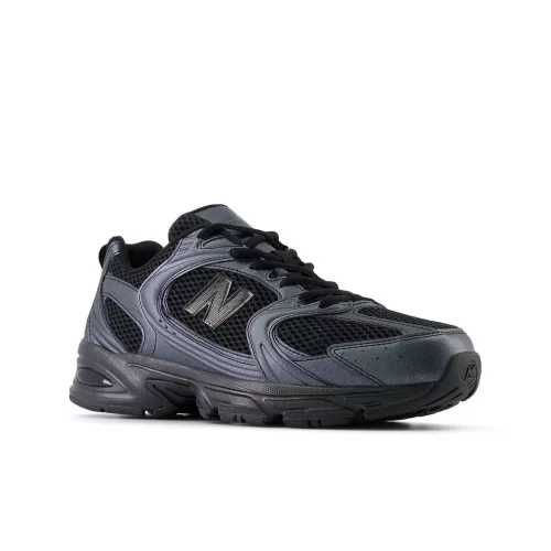 New Balance 530 Black Dark Grey alacsony szárú sneaker – termékfotó, oldalnézet