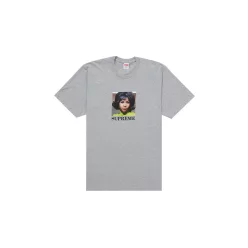 Supreme Aretha Tee Heather Grey – termékfotó, oldalnézet