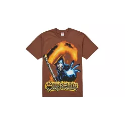 Supreme Grim Reaper Tee Brown – termékfotó, oldalnézet
