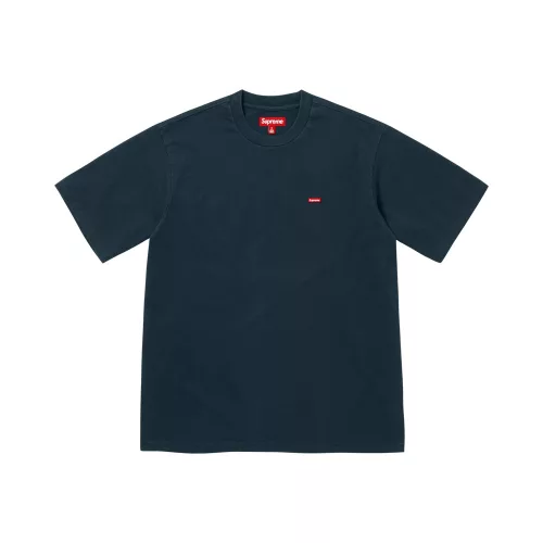 Supreme Small Box Tee 'Navy' – termékfotó, oldalnézet
