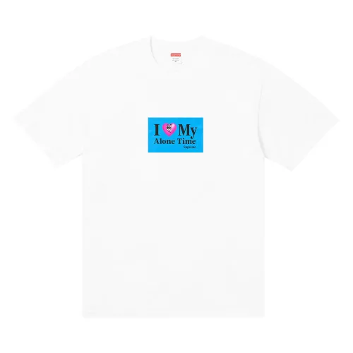 Supreme Alone Time Tee 'White' – termékfotó, oldalnézet