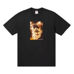 Supreme x Spitfire Flag Tee 'Black' – termékfotó, oldalnézet
