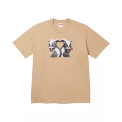 Supreme Skunk Tee 'Khaki' – termékfotó, oldalnézet