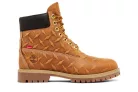 Supreme x Timberland 6 Inch Premium Waterproof Boot Embossed Diamond Plate Wheat férfi magas szárú bakancs búza utcai sneaker