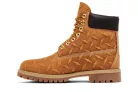 Supreme x Timberland 6 Inch Premium Waterproof Boot Embossed Diamond Plate Wheat férfi magas szárú bakancs búza utcai sneaker