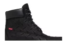 Supreme x Timberland 6 Inch Premium Waterproof Boot Embossed Diamond Plate Black férfi magas szárú bakancs fekete utcai sneaker