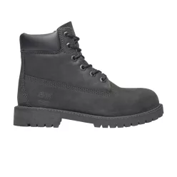 Timberland 6" Premium Waterproof Boot Black (GS) magas szárú sneaker – termékfotó, oldalnézet