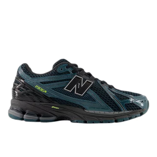 New Balance 1906R Medusa Green Black alacsony szárú sneaker – termékfotó, oldalnézet