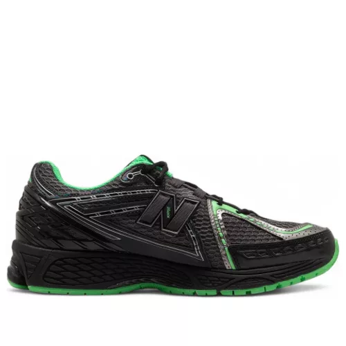 New Balance 1906R Dark Silver Metallic Lab Green alacsony szárú sneaker – termékfotó, oldalnézet