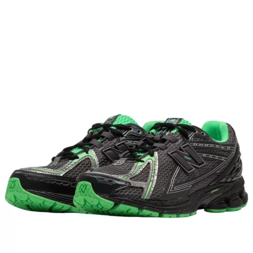 New Balance 1906R Dark Silver Metallic Lab Green alacsony szárú sneaker – termékfotó, oldalnézet